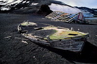 Deception Island, South Shetland Islands archipelago, Antarctica.