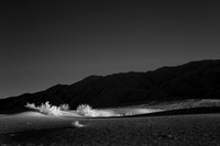 black and white
